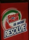 Resolve "Spray N' Wash" Stain Remover 144oz nq